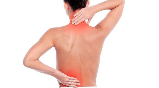 Coloana vertebrală în osteochondroză